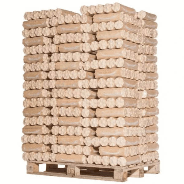 Palette de 960Kg de bois résineux densifié
