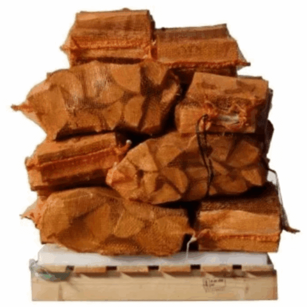 Lot de 15 sacs de bois de bouleau 100% sec de 8kg
